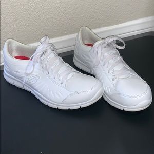 White sneakers